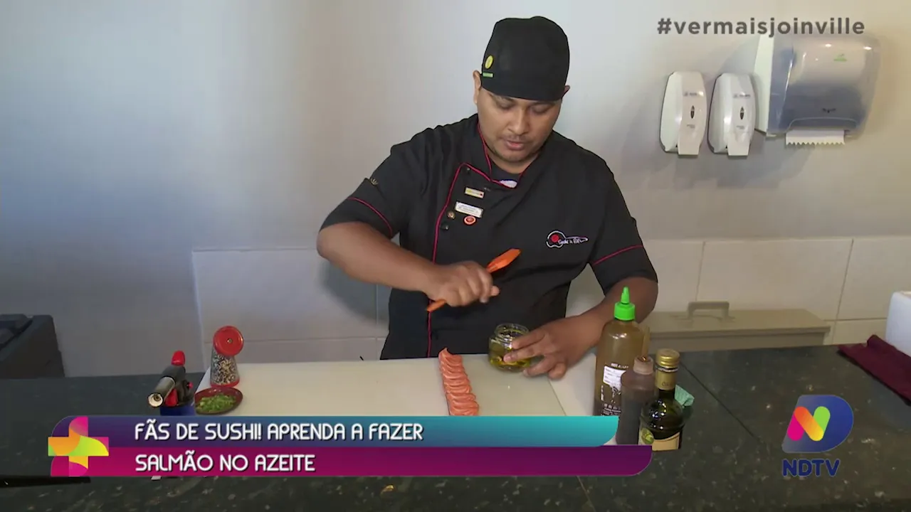 Receita: Aprenda a fazer salmão no azeite