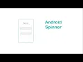 Text Spinner - Android Studio ZiksA Tut