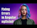 Fixing ExpressionChangedAfterItHasBeenCheckedError in Angular ngOnInit