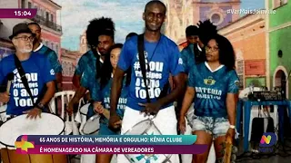 Kênia Clube celebra 65 anos de história e recebe homenagem na Câmara de Joinville