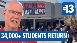 UNLV Welcomes Record Number of Students as Fall Semester Begins