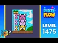 Pixel Flow Level 1475 Hard Walkthrough Solution