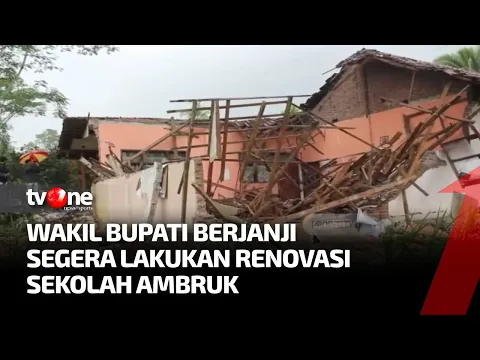Wakil Bupati Lumajang Datangi Lokasi Bangunan Sekolah Ambruk