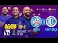 Download Lagu AO VIVO I Bahia x Confiança I PRÉ-JOGO E TRANSMISSÃO (SEM IMAGENS) I Final da Copa do Nordeste 2025