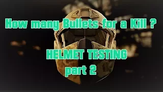 Helmet Testing part2 - Fast MT 3 variations vs m4a1 more