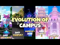 Evolution Of Campus Throughout The Years in Royale High