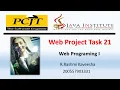 Java institute Web Prodraming 1 eShop Project Task 20