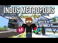 I Built a Functional Bus Route in my Minecraft City Indus Metropolis S1E4