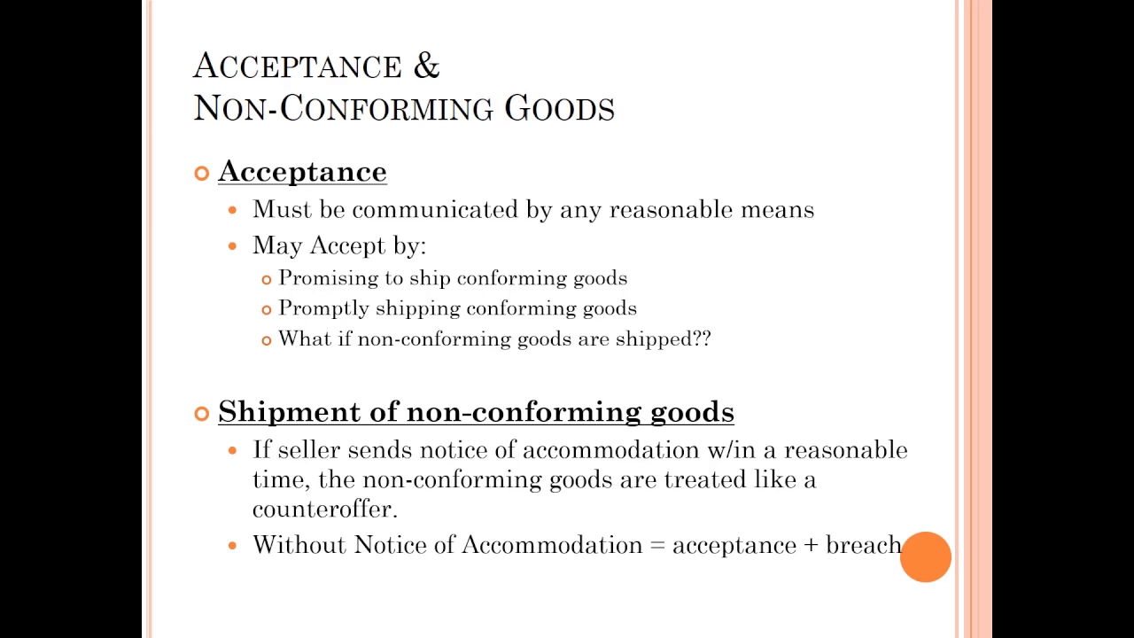 UCC Article 2 - Part 1