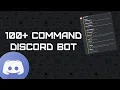 Moderation Discord Bot With 100 Commands Free Source Code Replit Tutorial