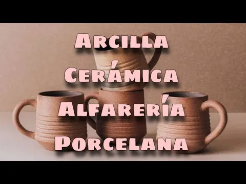 Download MP3 Diferencias entre Arcilla, Cerámica, Alfarería y Porcelana (Fácil)