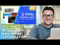 Total WordPress Theme Free Download Installation and Demo Import Full Customization