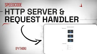 HTTP Server Request Handler No Framework Speedcode