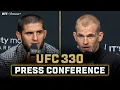 UFC 330 Makhachev vs Machado Garry FULL Pre-Fight Press Conference