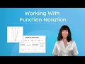 Working With Function Notation - How To Evaluate Functions in Function Notation