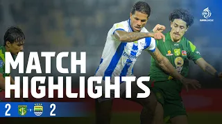 mini highlight bri super league persebaya surabaya vs persib bandung week 24