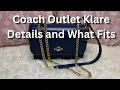 Coach Outlet Klare Review Packing
