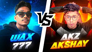  akshayakz vs wax777 richest u0026 rarest collection versus free fire best collection in kerala 