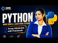 PYTHON Types of Array Attributes by KOMAL MA AM