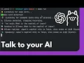 Voice to Voice AI with Python Wake Word Whisper Ollama TTS - Full Pipeline Demo