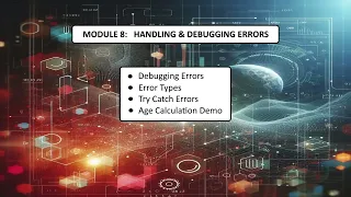 C Beginner - 8 Handling Debugging Errors