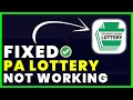 PA Lottery Website Not Working How to Fix Pennsylvania Lottery Website Not Working