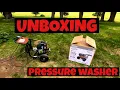 UNBOXING the new PRESSURE WASHER Then we wash the hot rod Watch until the end to check it out
