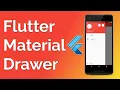 Flutter Material Navigation Drawer