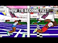 Download Lagu HOW TO BECOME WAY FASTER IN SPEEDSTARS FOR BEGINNERS! (Block Starts, 30+ MPH Rhythm \u0026 More!)