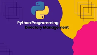 Python - Directory Management