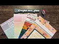 Plan With Me-Back to School Spread-Mini Horizontal Planner
