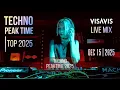 Lagu Luister naar de EDM LiveMix: Techno (Peak Time) Live Set | Visavis DJ | Dec 15 2025 #LiveSet