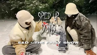 EXO The First Snow Sped Up 
