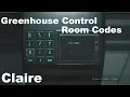 Resident Evil 2 Remake Claire 2nd Run - Greenhouse Control Room Codes