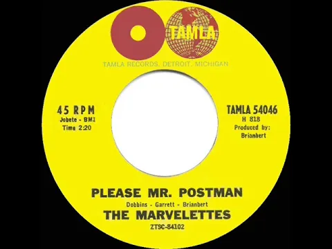 Download MP3 1961 HITS ARCHIVE: Please Mr. Postman - Marvelettes (a #1 record)