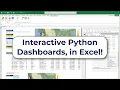 Interactive Python Dashboards in Excel