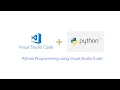 Setup Python programming in Visual Studio Code