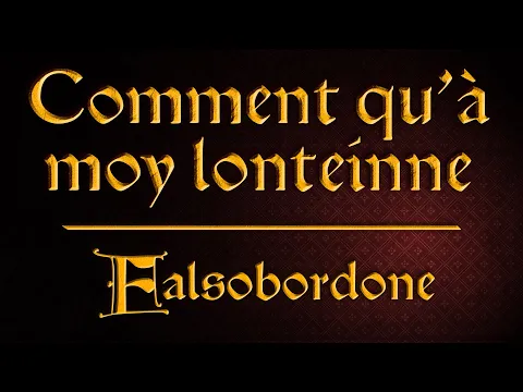 Falsobordone - medeltida musik, bild 5