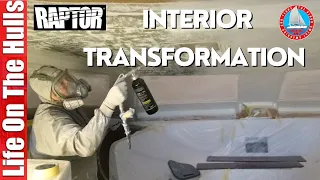 Catamaran Saloon Transformation // Catamaran Fitout Series Ep286