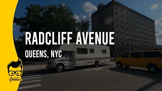 Walking on Radcliff Avenue in Queens NYC