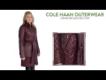 Cole Haan Outerwear Signature Quilted Coat For Women