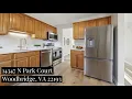 14347 N Park Court Woodbridge VA 22193 - Walkthrough