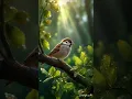 Morning with a Sparrow Bird Sound 🕊️ | Nature’s Quiet Beauty