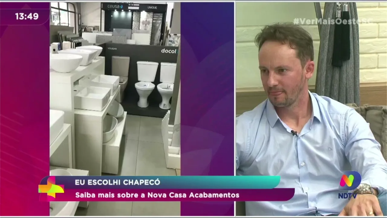 Eu Escolhi Chapecó: saiba mais sobre a Nova Casa Acabamentos