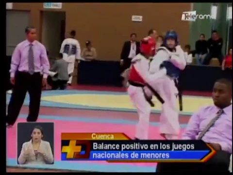 Balance positivo en los juegos nacionales de menores