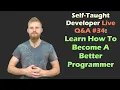 Ask A Programmer Live Beginner Friendly Live Q A