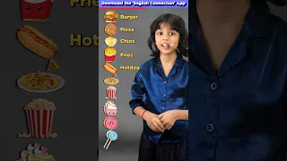10 Junk Food Names in English Learn English Vocabulary Kids Adi Keshari Connection