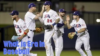 What Is ERA In Baseball Baseball Rules