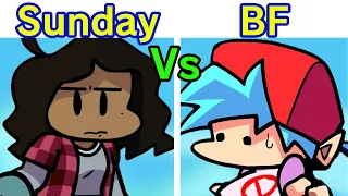 friday night funkin vs sunday remastered full week cutscenes fnf mod hard madness song 