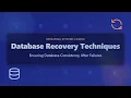 Database Recovery Techniques Ensuring Data Consistency After Failures